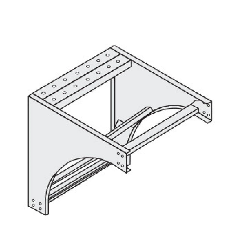 LD-6G2O-9324-30 GC 90 VERT SUPPORT ELBO