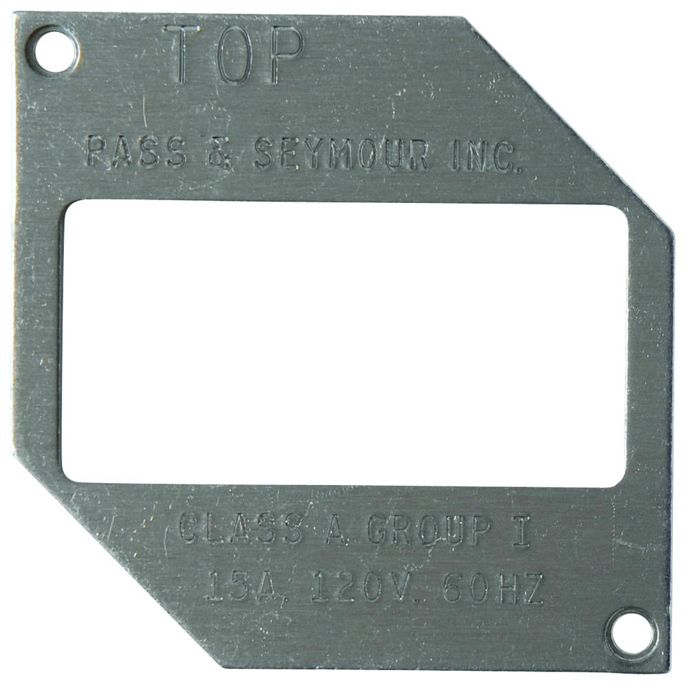 DECORATOR PLATE FOR 4600 COVER