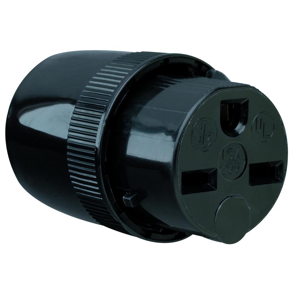STR BLD CONN 3W 15A 250V DEAD FRONT
