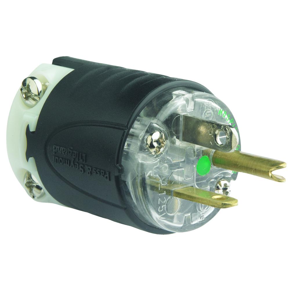 STR BLD PLUG 3W 20A 125V HG