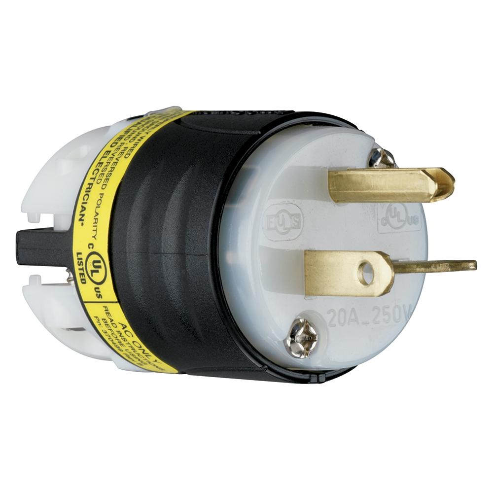 STR BLD GCM PLUG 3W 20A 250V