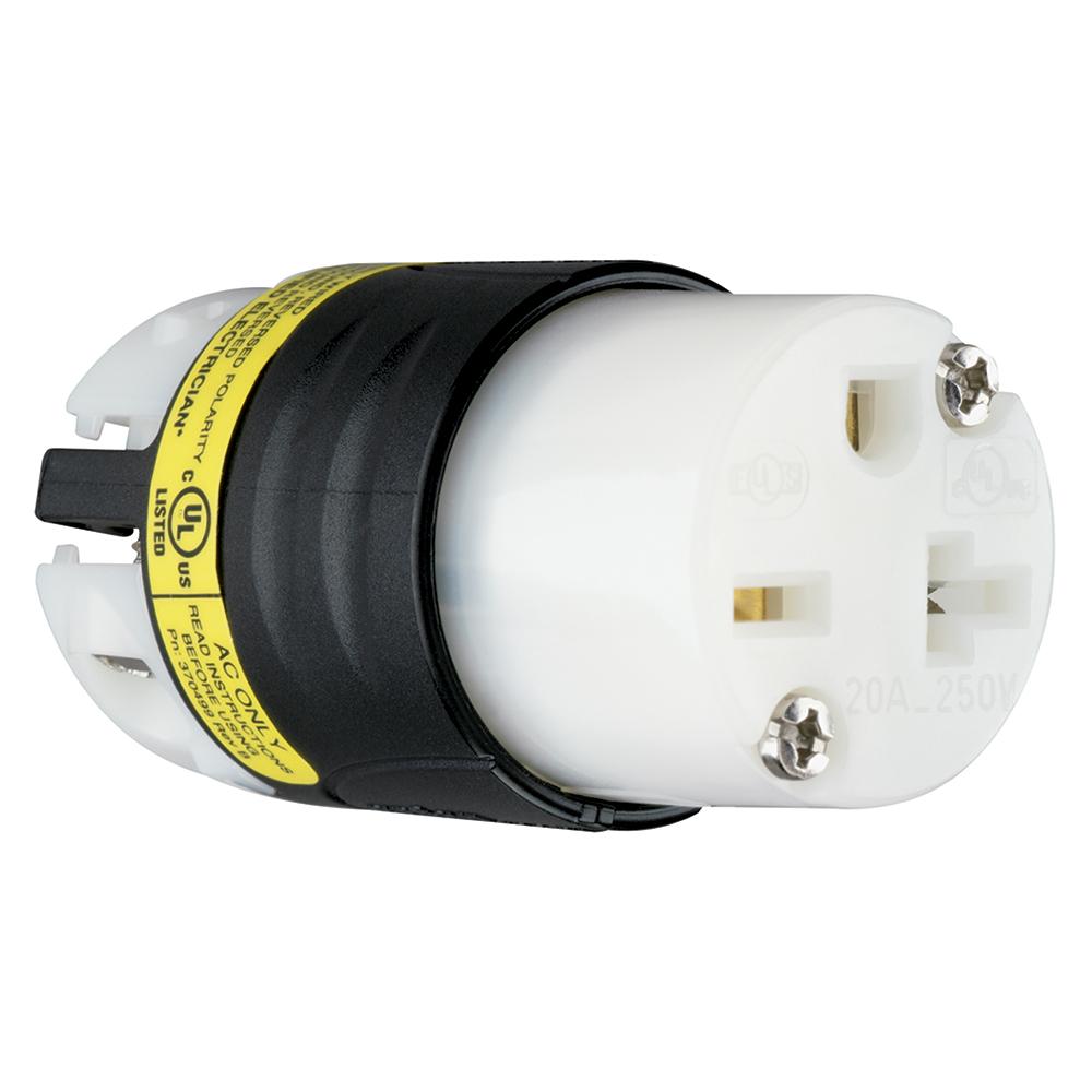 STR BLD GCM CONN 3W 20A 250V