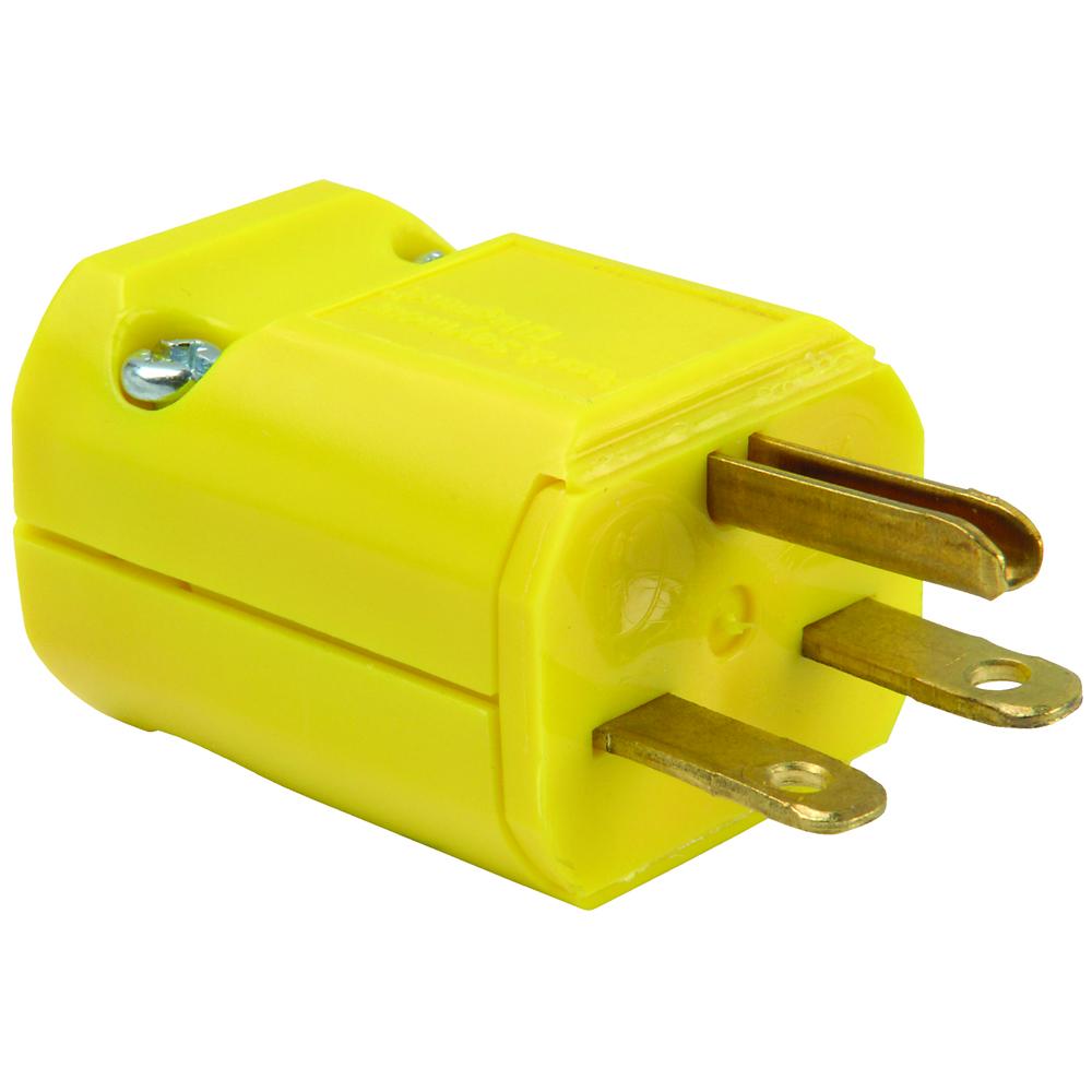 STR BLD PLUG 3W 15A 250V Y