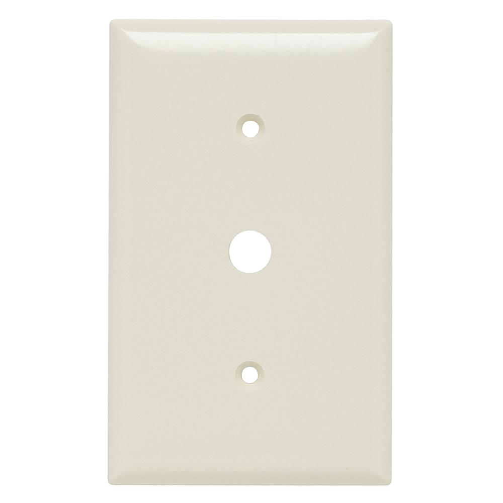 SMOOTH WP 1G PHONE/CABLE LT ALMOND