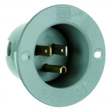 Legrand-Pass & Seymour 5278SS - STR BLD FLANGED INLET 3W 15A 125V