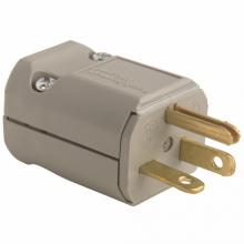 Legrand-Pass & Seymour PS5364GRY - STR BLD PLUG 3W 20A 125V GRY