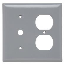 Legrand-Pass & Seymour SP128GRY - SMOOTH WP 1G DUPLEX 1G PHONE GRY