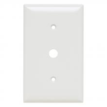 Legrand-Pass & Seymour SP12W - SMOOTH WALL PLT 1G TELEPHONE WHITE