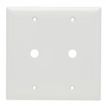 Legrand-Pass & Seymour SP21W - SMOOTH WALL PLT 2G TELEPHONE WHITE