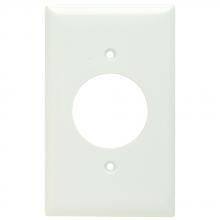 Legrand-Pass & Seymour SP720W - SMOOTH WALL PLATE 1G POWER OUTLET W