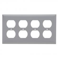 Legrand-Pass & Seymour SP84GRY - SMOOTH WP 4G DUPLEX GRY