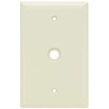 Legrand-Pass & Seymour SPJ11LA - JR JUMBO PLATE 1G TELEPHONE LT ALM
