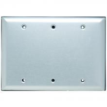 Legrand-Pass & Seymour WPB3 - WP COVER 3G BLANK W/GASKET