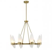Savoy House Canada 1-5502-8-322 - Nouvel 8-Light Chandelier in Warm Brass