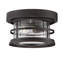 Savoy House Canada 5-369-10-13 - Barrett 1-Light Outdoor Ceiling Light in English Bronze