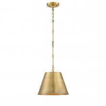 Savoy House Canada 7-232-1-322 - Alden 1-Light Pendant in Warm Brass