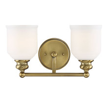 Savoy House Canada 8-6836-2-322 - Melrose 2-Light Bathroom Vanity Light in Warm Brass