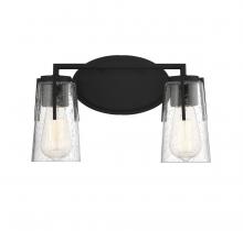 Savoy House Canada 8-7045-2-BK - Sacremento 2-Light Bathroom Vanity Light in Black