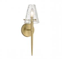 Savoy House Canada 9-2104-1-322 - Shellbourne 1-Light Wall Sconce in Warm Brass