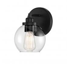 Savoy House Canada 9-4050-1-BK - Carson 1-Light Bathroom Vanity Light in Matte Black