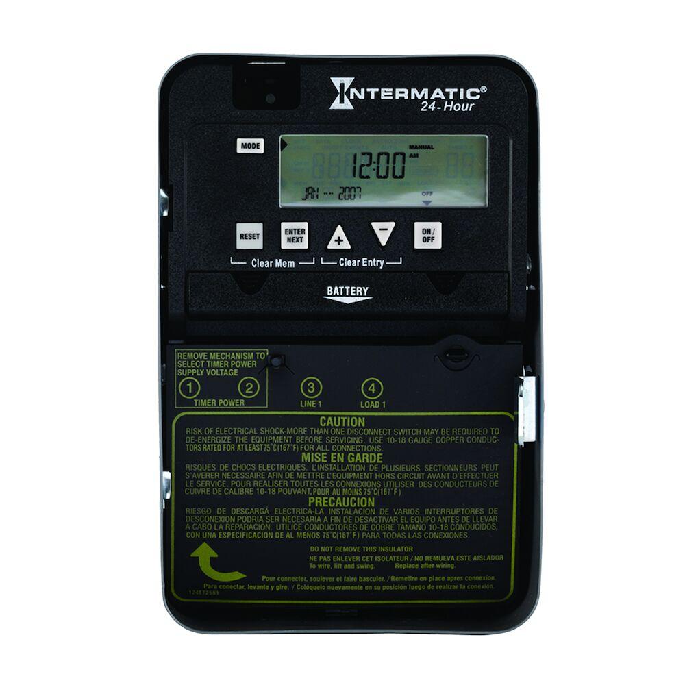 24-Hour 1 Circuit Electronic Control, 120-277 VA
