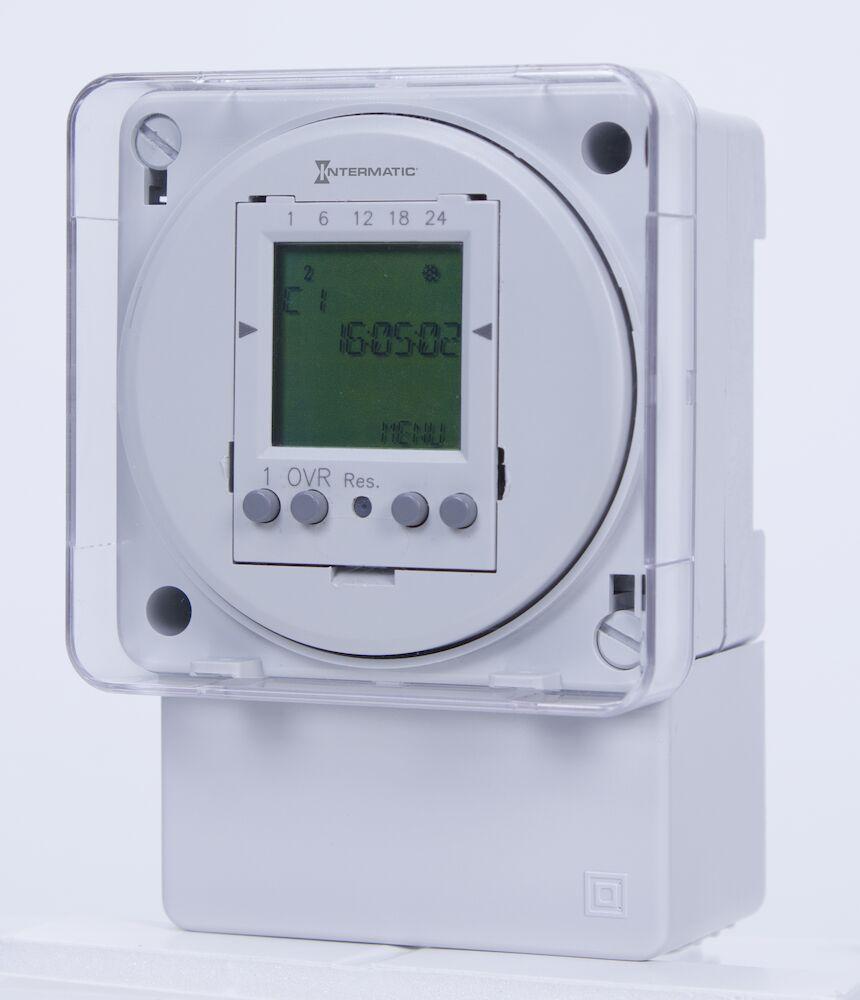 24-Hour or 7-Day 120V Electronic Surface/DIN Rai