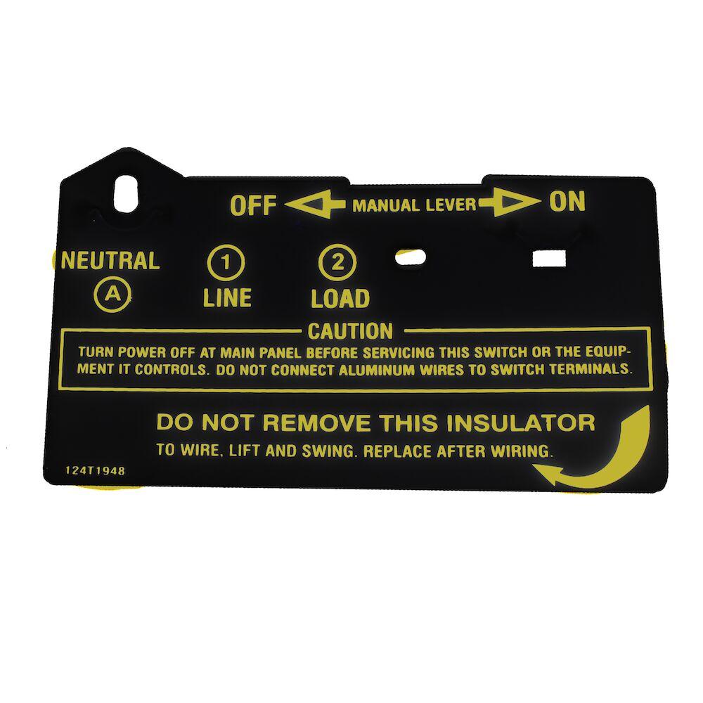 Insulator for Single-Pole Time Switch (T101, T10