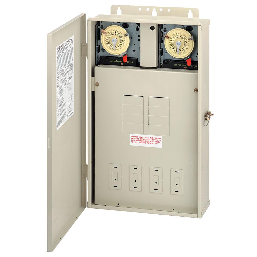 125 A Load Center with Two T104M Mechanisms, 8-B