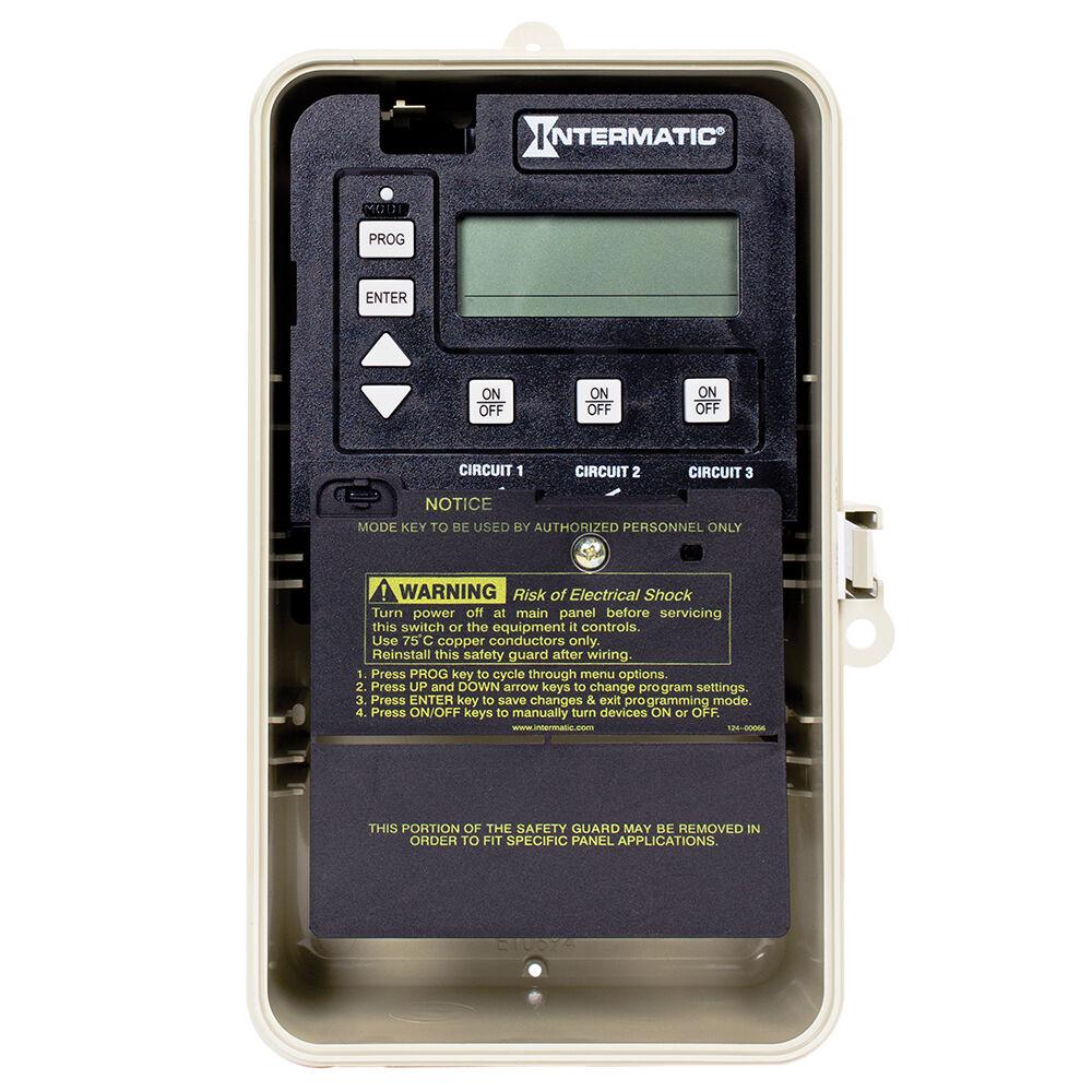 24-Hour Electronic Time Control, 3-Circuit, Free