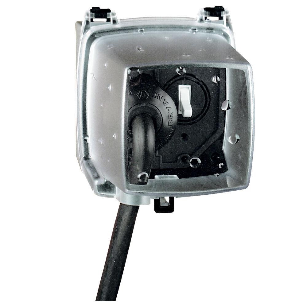 Plastic In-Use Weatherproof Cover, Double-Gang,
