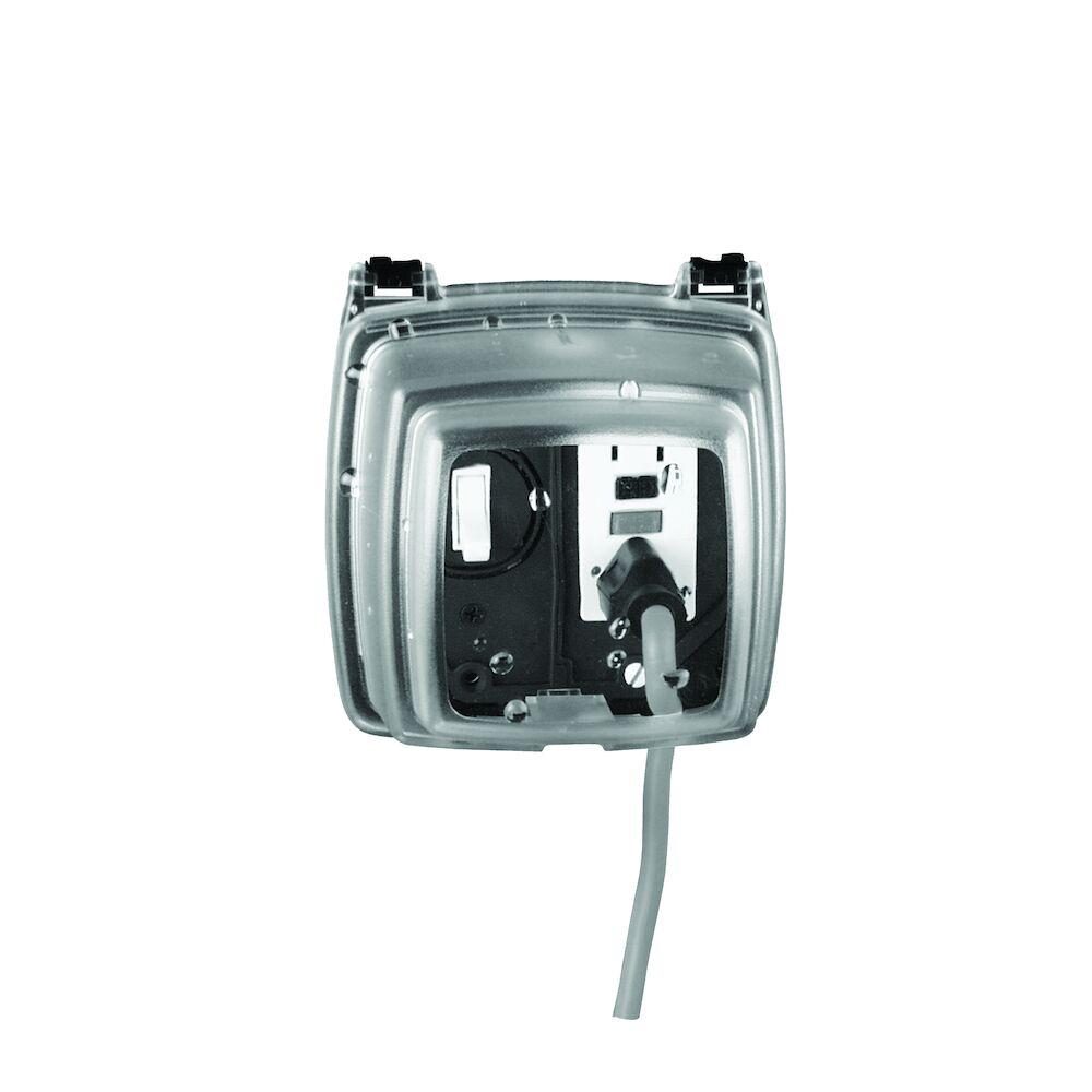 Plastic In-Use Weatherproof Cover, Single-Gang,