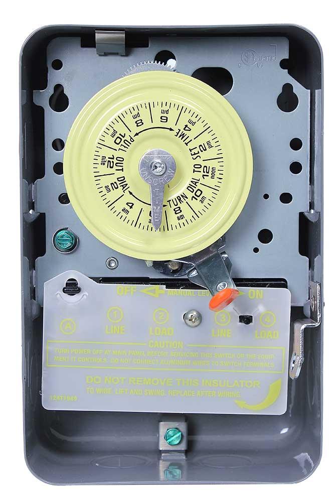 WATER HEATER TIMER, 7-DAY  40A BAT BU
