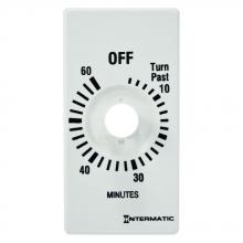 Intermatic FD60MPW - Plate for 60-Min without HOLD, White (FD460MW, F