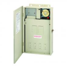 Intermatic T40004R - 125 A Load Center with T104M Mechanism, 8-Breake