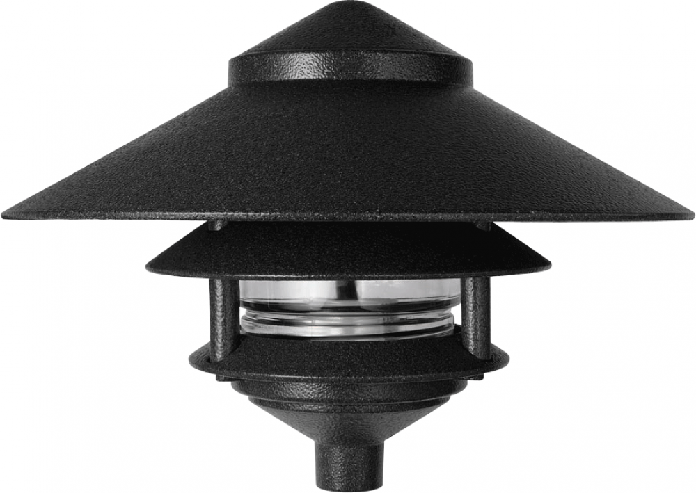 LAWN LIGHT 3 TIER AND  10 Inch  TOP 75W