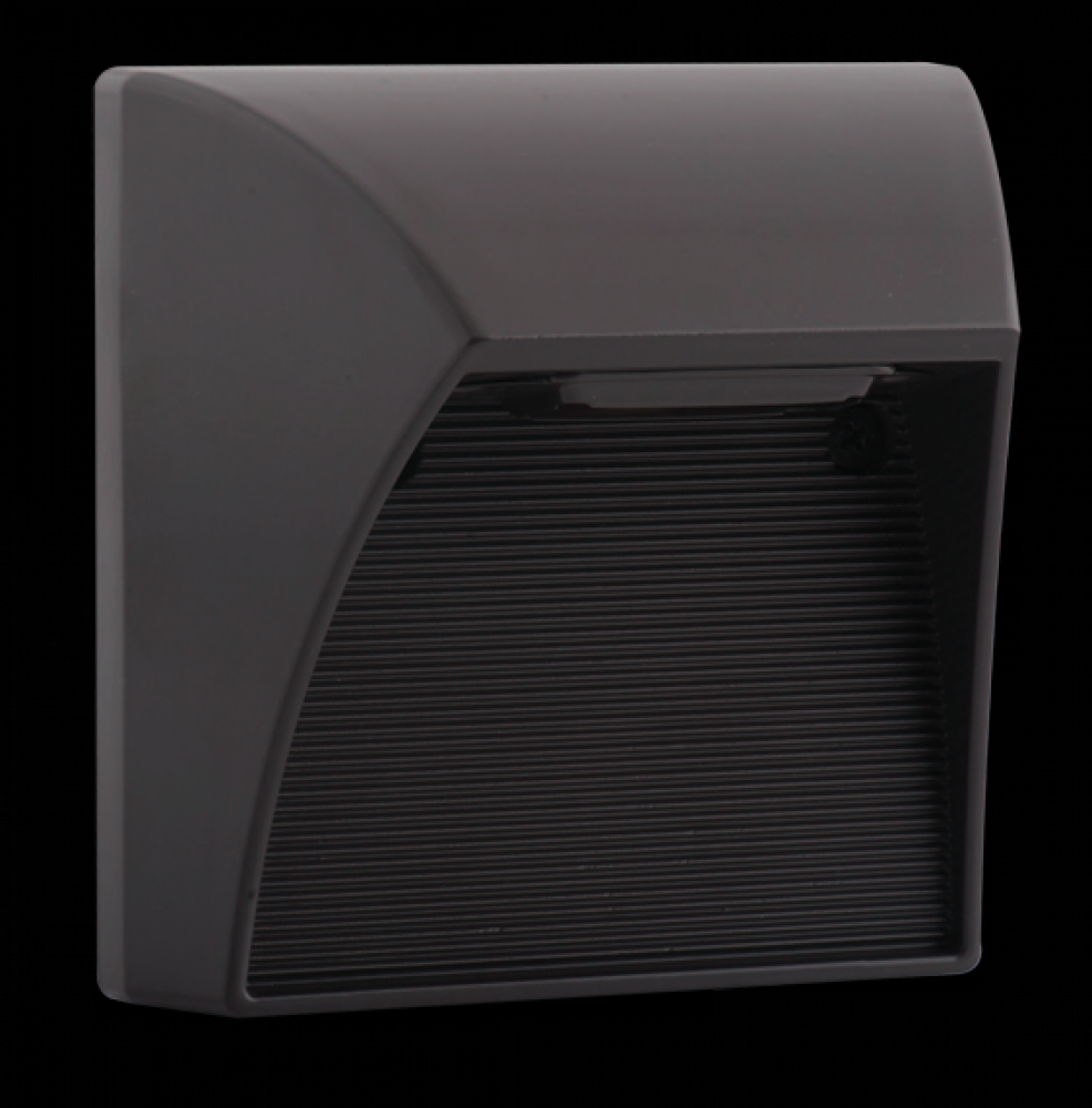 STEPLIGHT 5&#34; SQUARE 5W COOL BRONZE