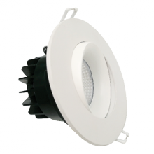 Standard Products 67812 - DL/GIMBAL/RND/12W/40K/WH/STD