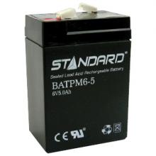 Standard Products 57338 - BATTERY/6V/5Ah/0.188/TABS (BATPM6-5)