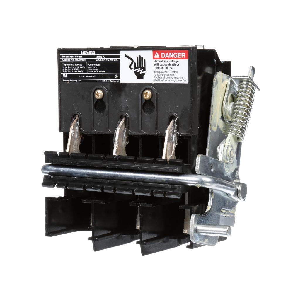 MCS SW DISCONNECT 600V 60A RIGHT OP