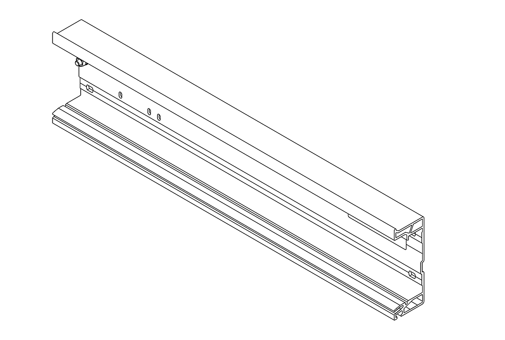 RAIL F 5 BUS MOD ET200M  INS/REM 530MM