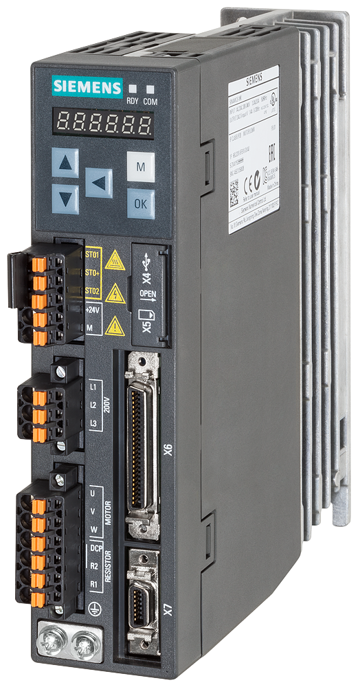 SINAMICS V90.PROFINET. 1/3 AC 200V 0.1kW