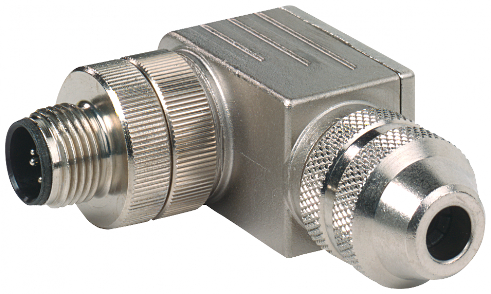 M12 PROFIBUS PLUG ANGLD, 5-P,B-CODED SCW