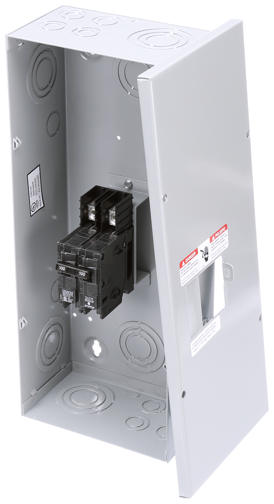 EQ CB ENCL MB 2S/2C 1P3W 100A AL N1