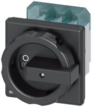 Siemens 3LD2504-0TK51 - DISC SW 63A ROT HDL 4HOLE BLK 3P