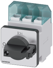 Siemens 3LD2122-0TK11 - DISC SW 25A KNOB 4HOLE BLK 3P