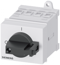 Siemens 3LD2030-0TK11 - DISC SW 16A KNOB DIST BOARD BLK 3P
