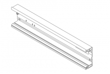 Siemens 6ES71951GF300XA0 - RAIL F 5 BUS MOD ET200M  INS/REM 530MM