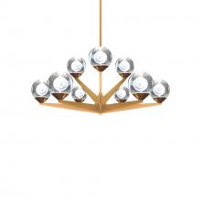 Modern Forms Canada PD-82027-AB - Double Bubble Chandelier Light