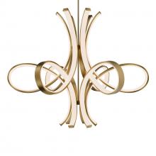 Modern Forms Canada PD-90556-AB - Fleur De Lis Chandelier Light