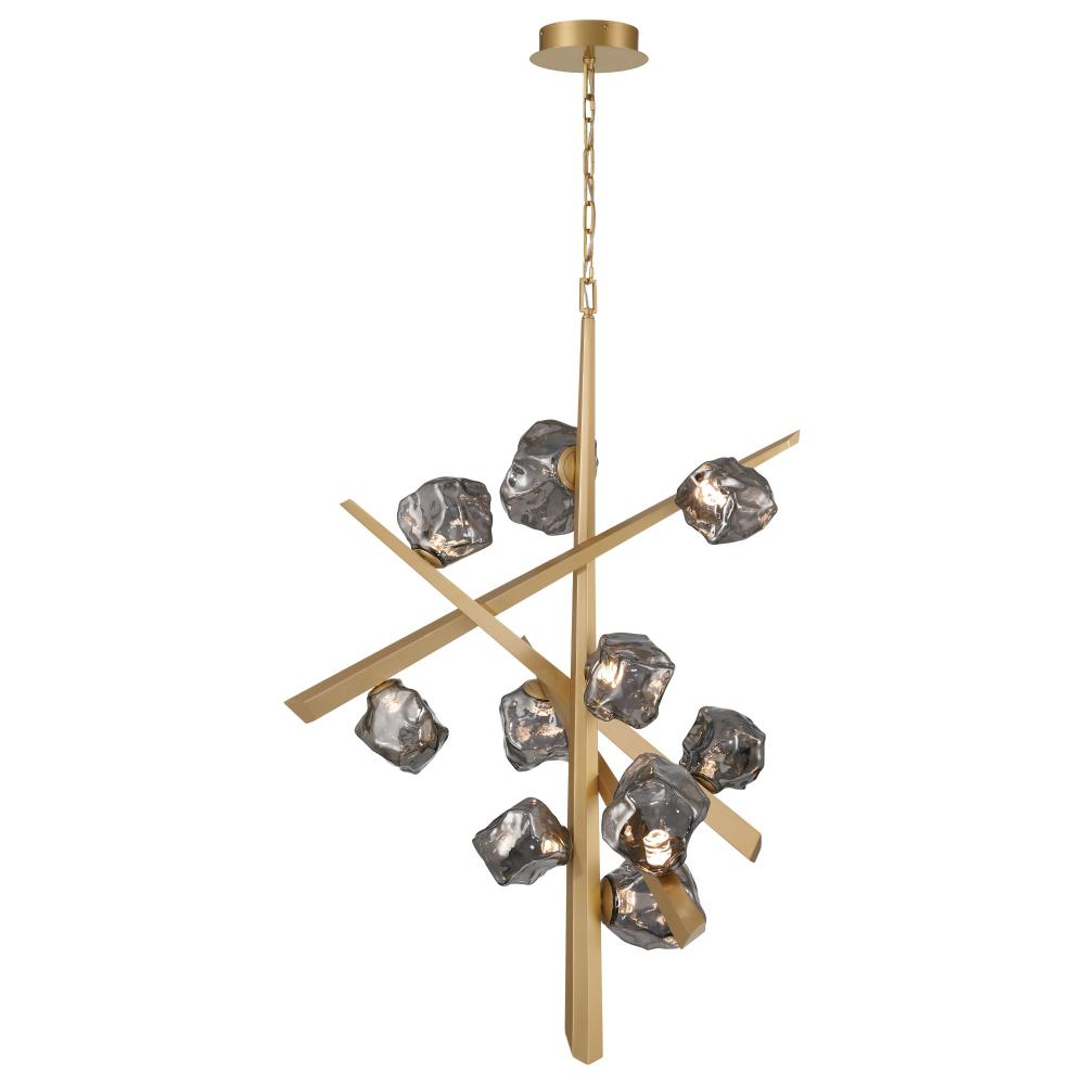 Thorah 36&#34; LED Chandelier In Gold